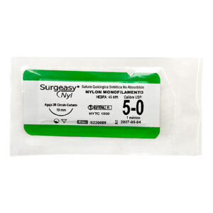 Sutura de nylon marca surgeasy. Deposito Dental Dentalmex